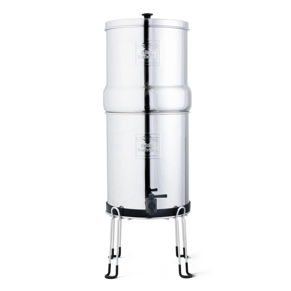 British Berkefeld Support inox filtre gravité 6L/8,5L/12L 15 cm