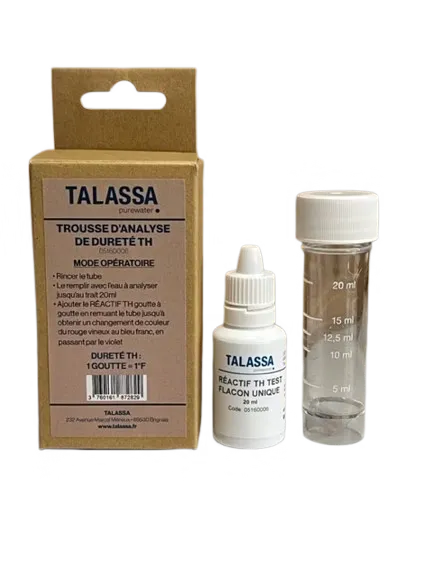 TALASSA Entretien adoucisseurs Trousse Test TH kit test
