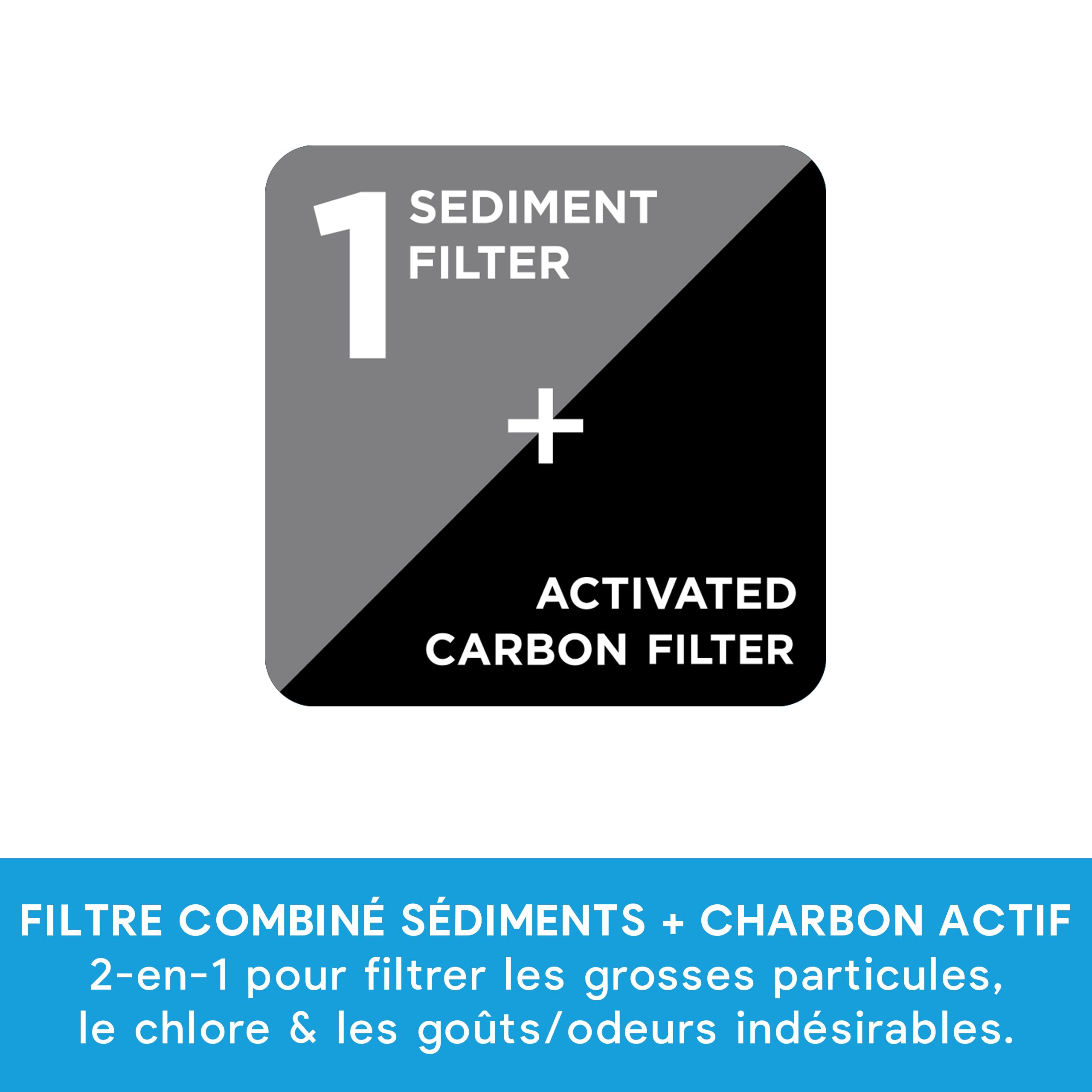 Lang Filters TheWell2 cartouche eau sédiments + charbon 1 an