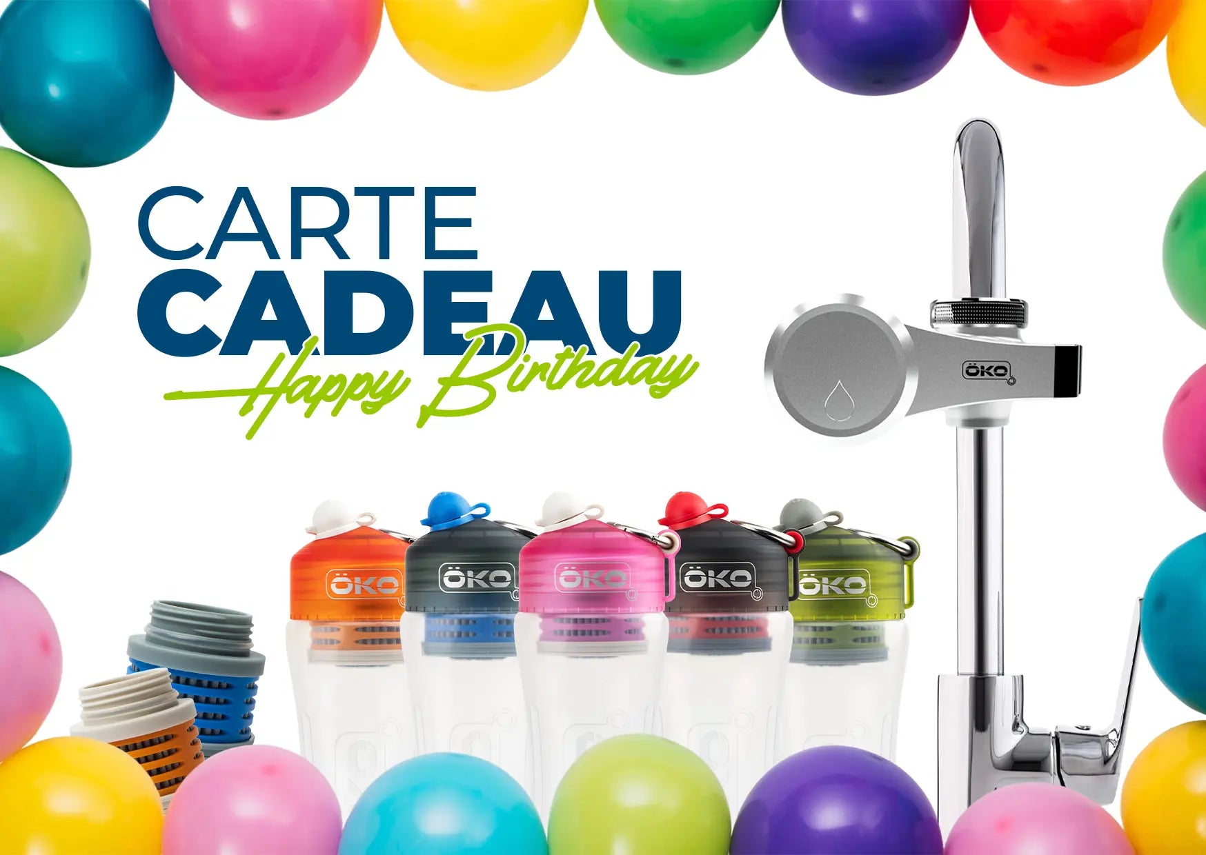 Carte cadeau ÖKO EUROPE filtration eau 30 € Classique