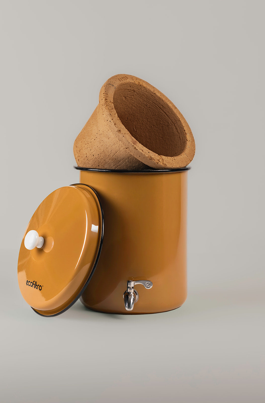 Ecofiltro 5L filtre à eau fontaine Jaune 5 litres