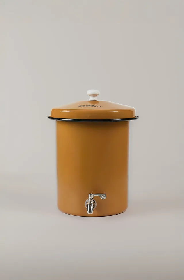 Ecofiltro 5L filtre à eau fontaine Jaune 5 litres