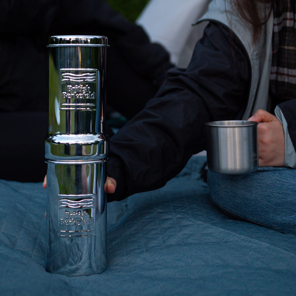 British Berkefeld système gravité 1 L + Ultra Sterasyl portable