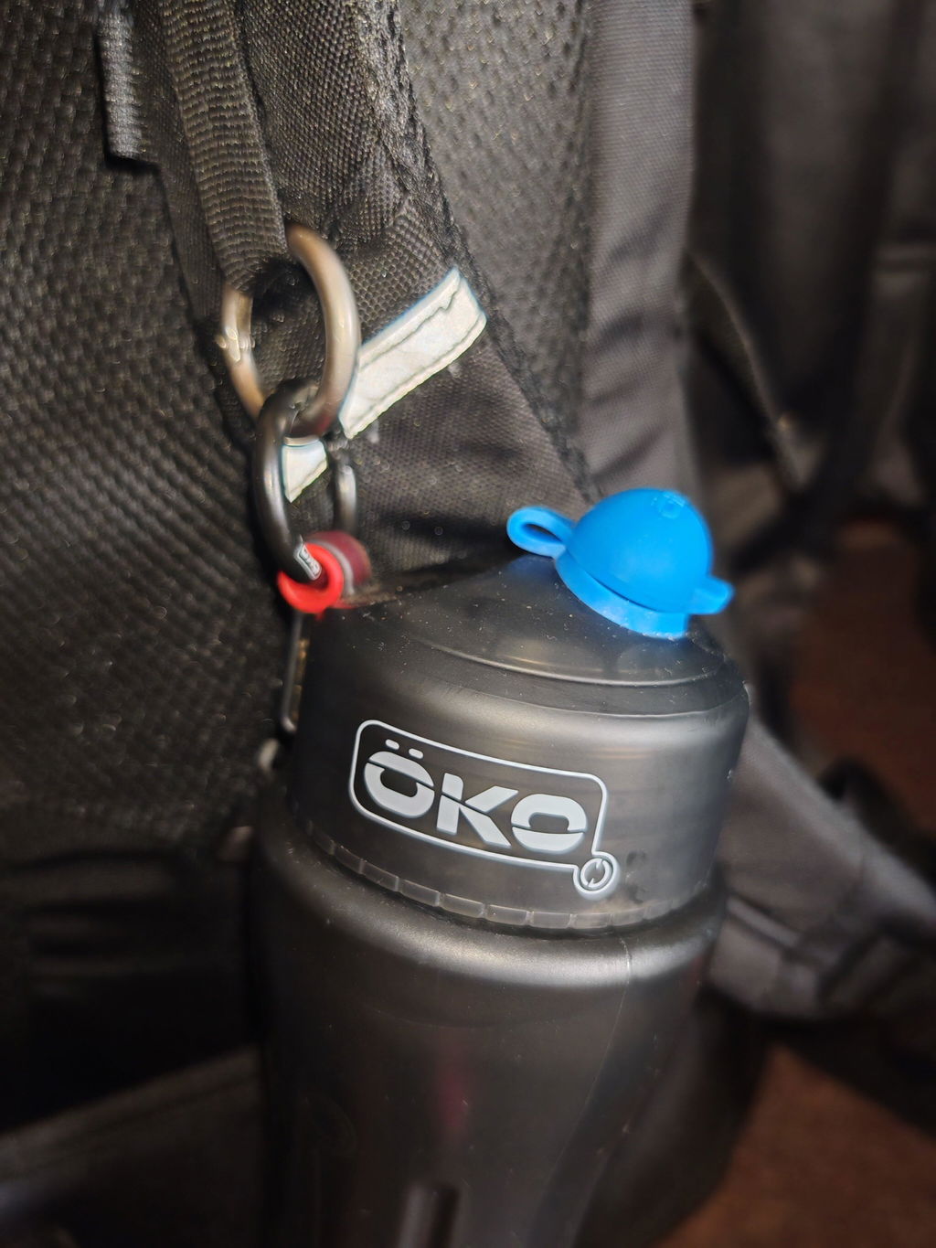 ÖKO Filtres & Accessoires mousqueton gourde acier