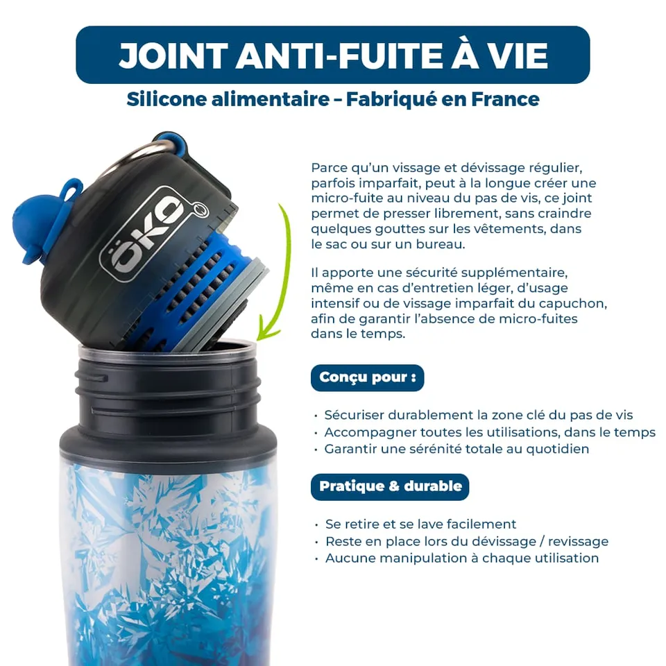 ÖKO Filtres & Accessoires joint anti fuite gourde filtrante