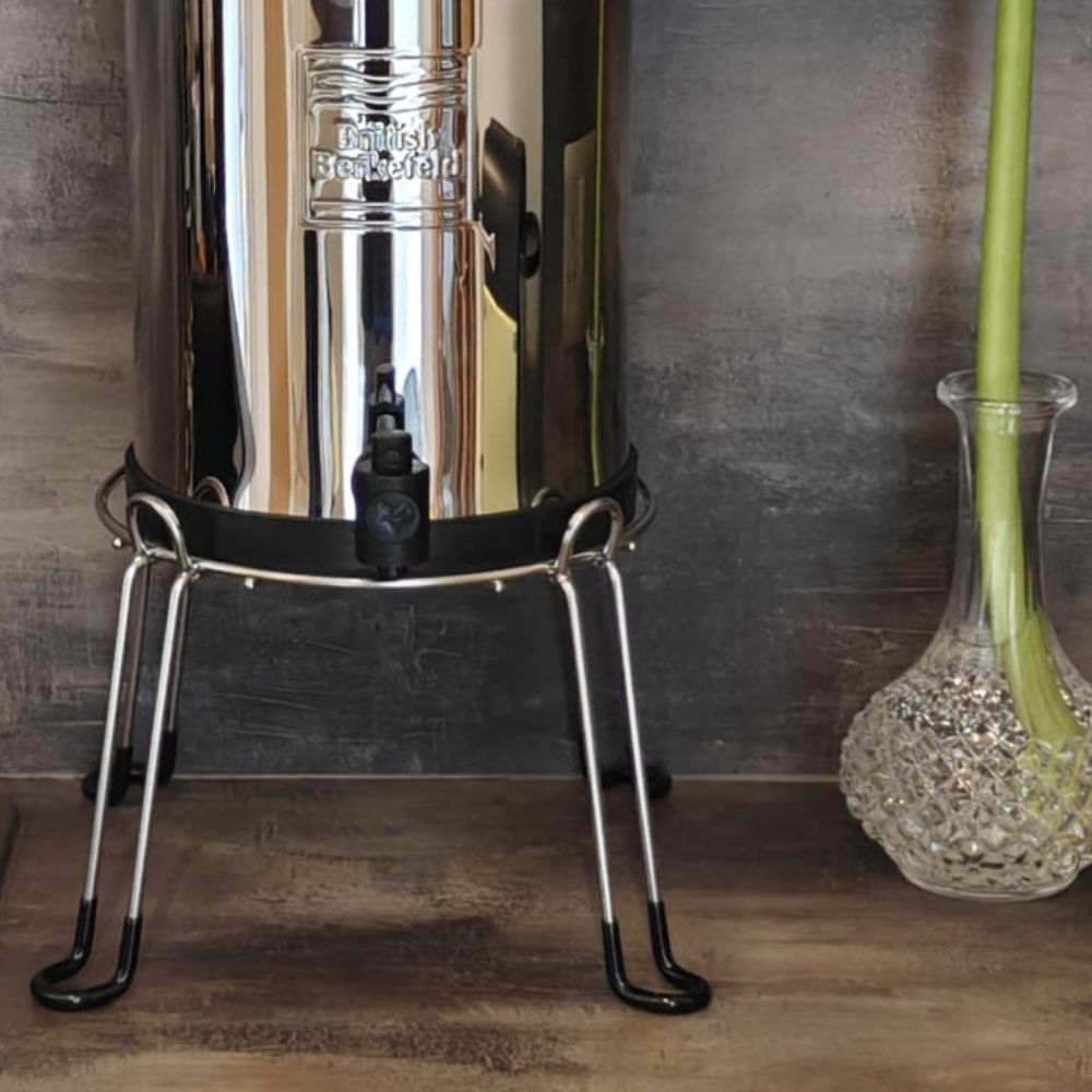 British Berkefeld Support inox filtre gravité 6L/8,5L/12L 15 cm