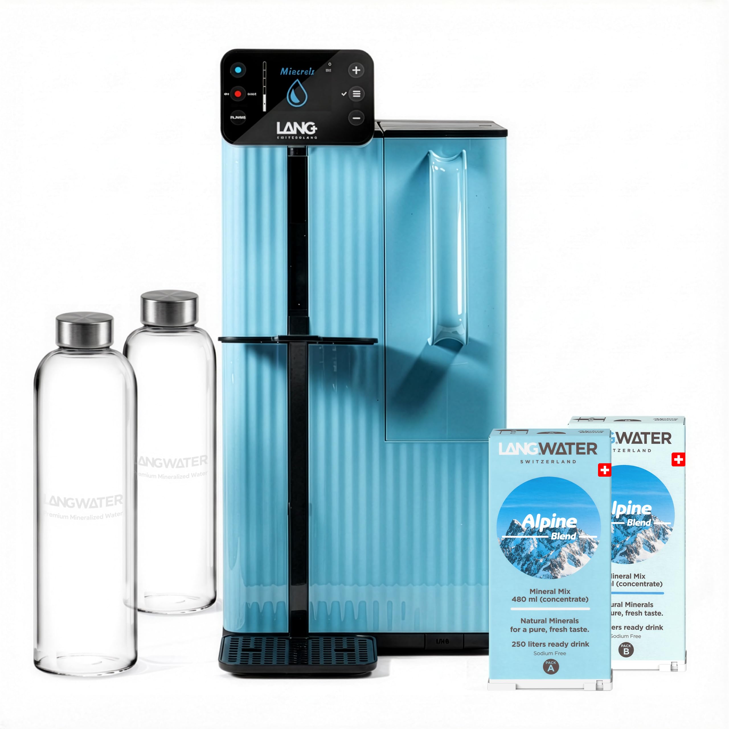 Lang Starter Kits TheWell2 osmoseur eau blanc minéraux UV
