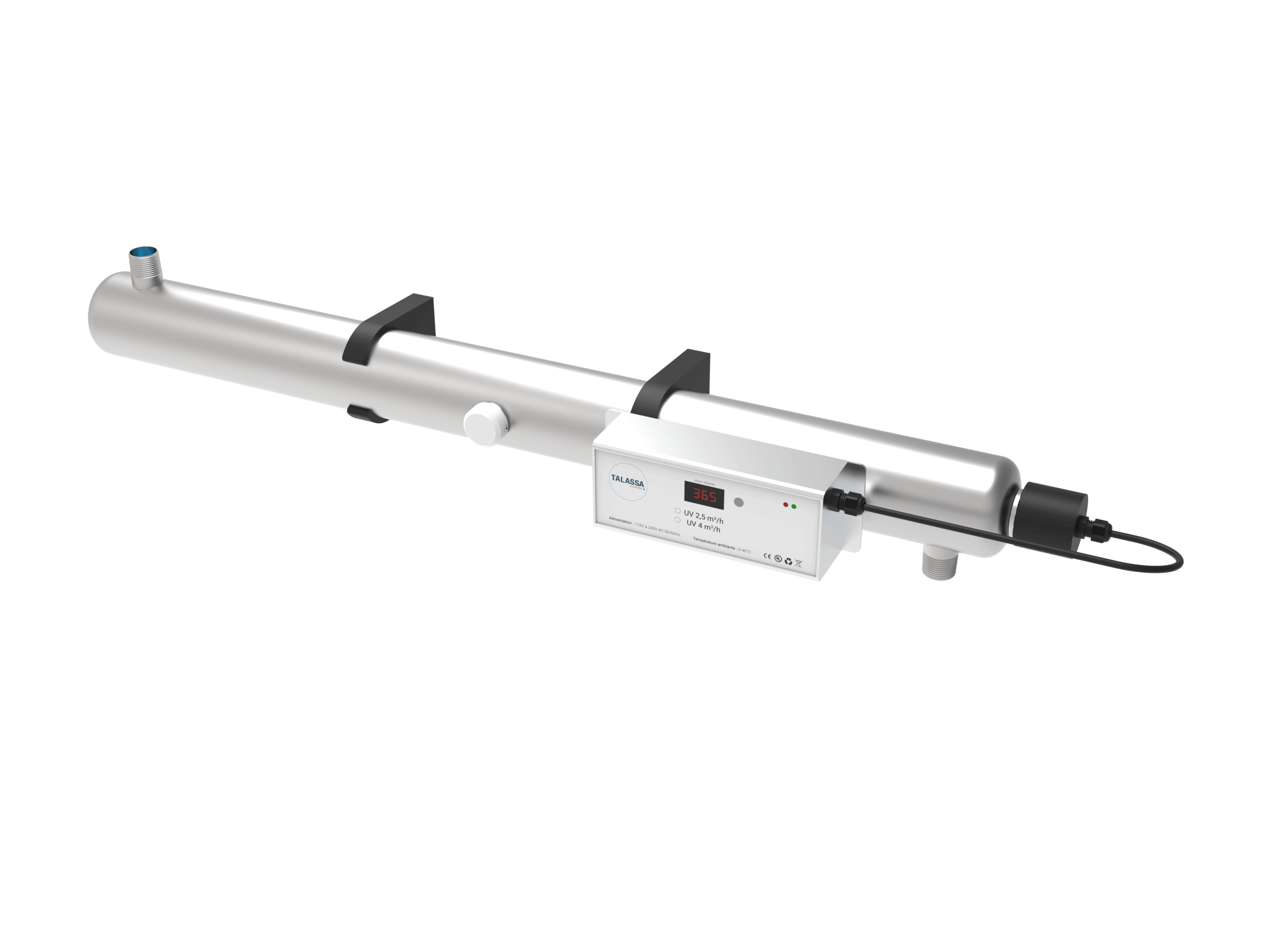 TALASSA Traitement UV Réacteur UV 2 M3/H stérilisateur