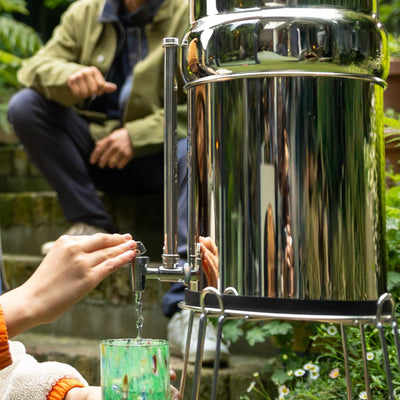 British Berkefeld robinet inox jauge niveau eau potable