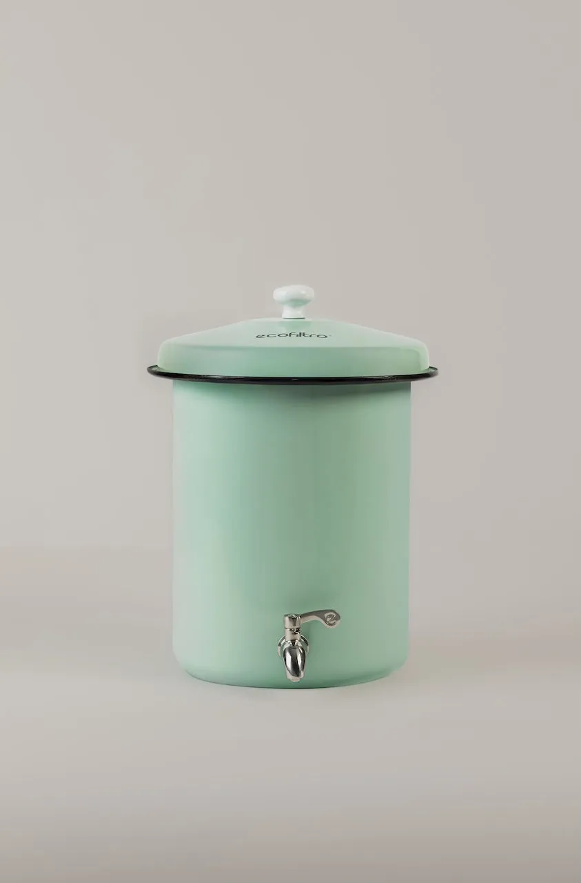 Ecofiltro 5L filtre à eau fontaine Vert Menthe 5 L