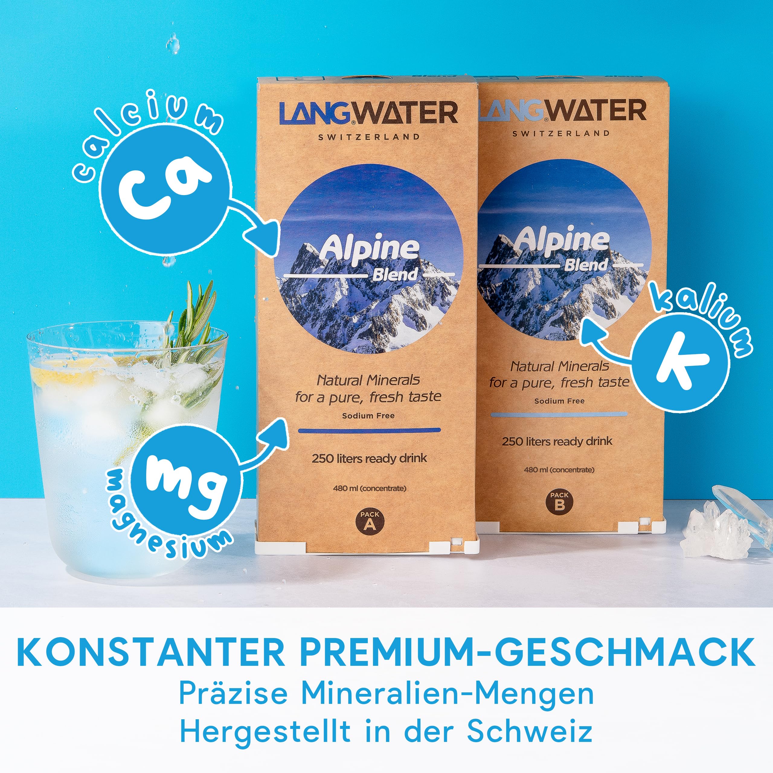 Lang Starter Kits TheWell2 osmoseur eau blanc minéraux UV