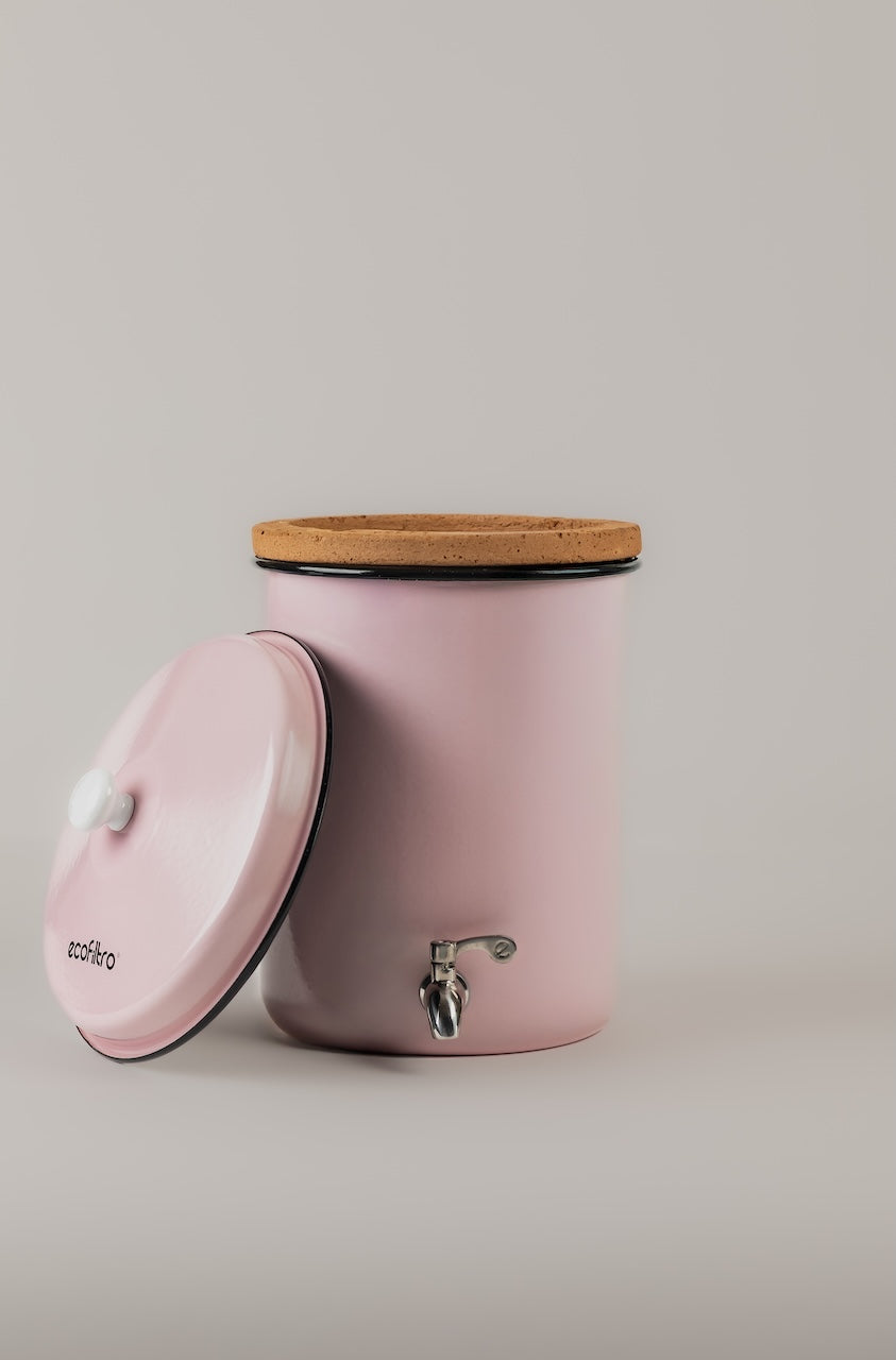 Ecofiltro 5L filtre à eau rose bébé 5 litres sans plastique