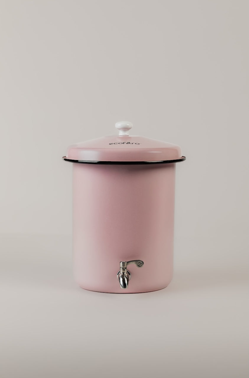 Ecofiltro 5L filtre à eau rose bébé 5 litres sans plastique