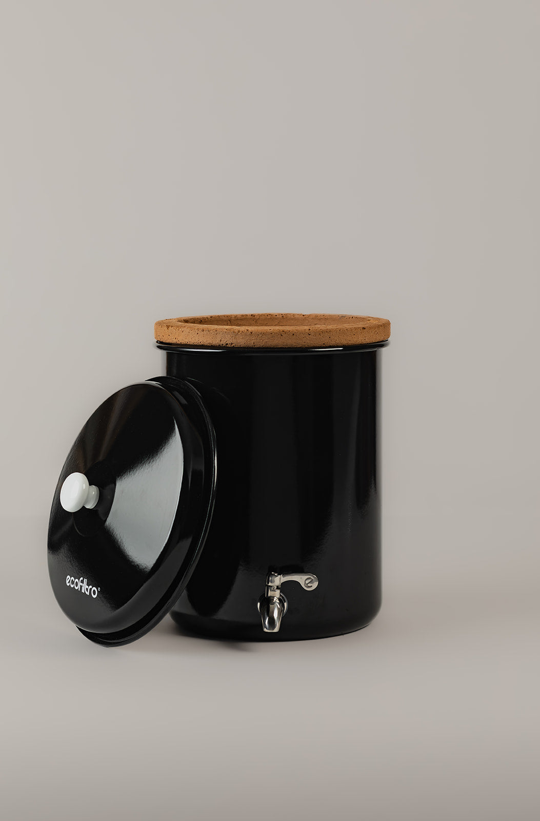 Ecofiltro 5L Filtre à eau Noir 5 litres sans plastique