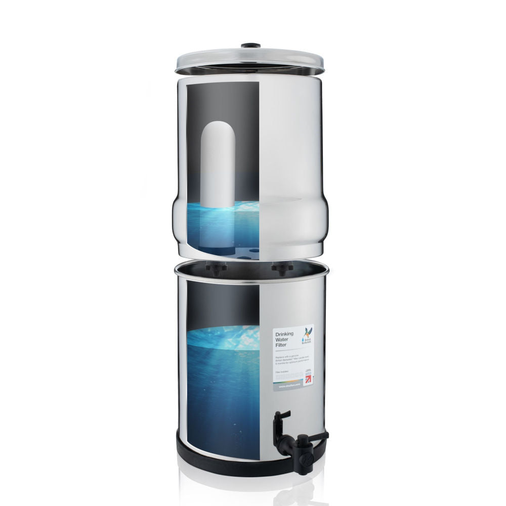 British Berkefeld Fontaine Inox 6L Ultra Fluoride Anti-Fluor