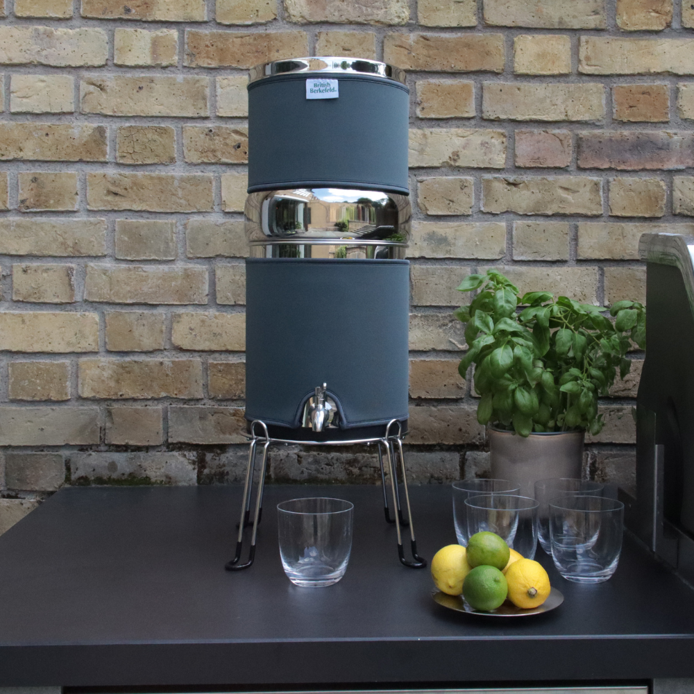 British Berkefeld housse isotherme 8,5 L anthracite néoprène