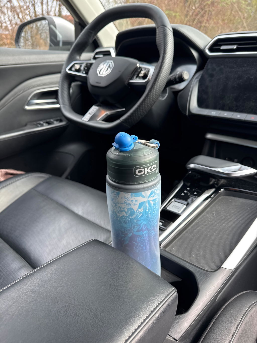 ÖKO Fresh gourde filtrante isotherme 600 mL bleu filtre inclus