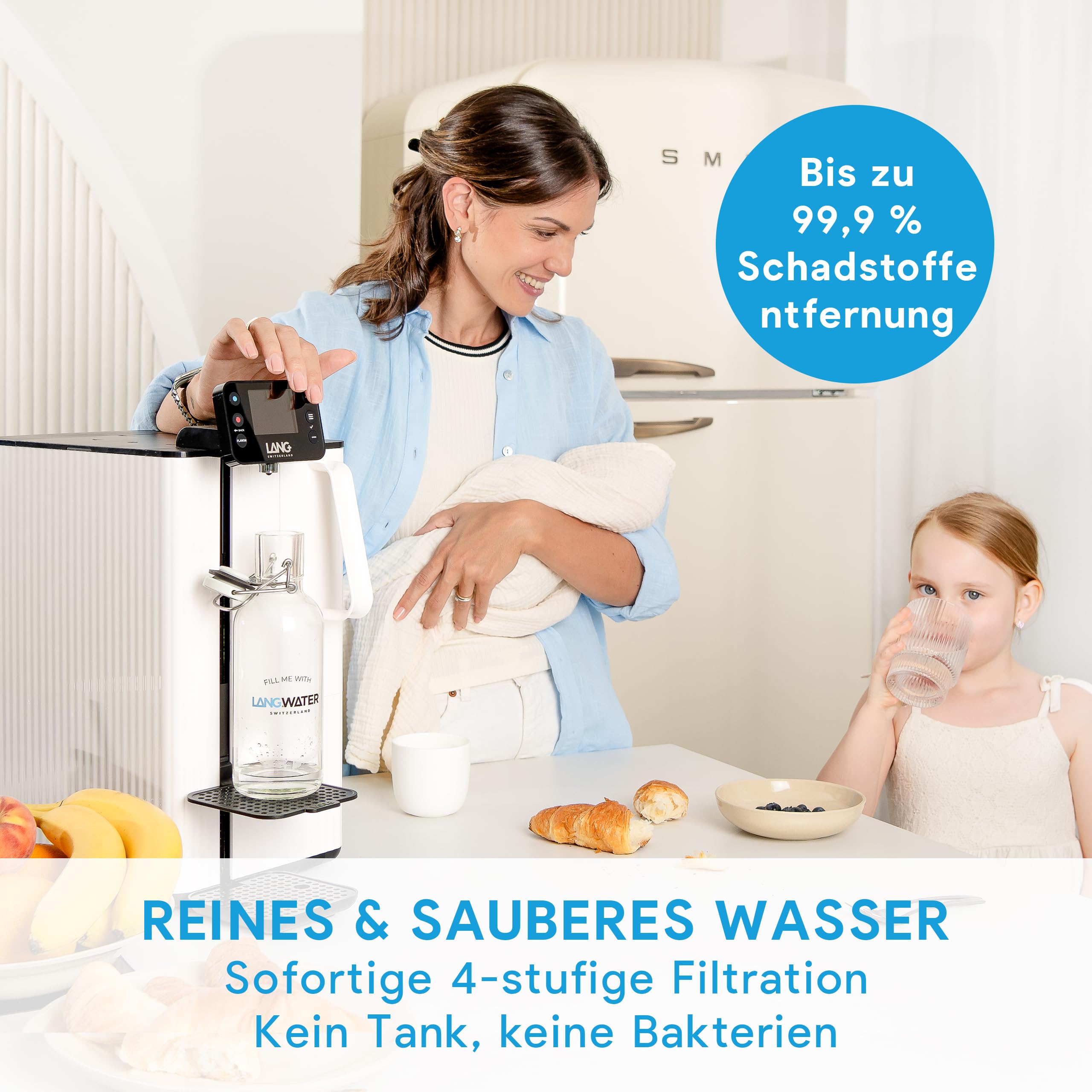 Lang Starter Kits TheWell2 osmoseur eau blanc minéraux UV