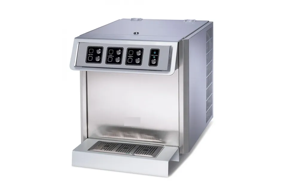 TALASSA Emmo 80 et 150 fontaine à eau de boisson bureau