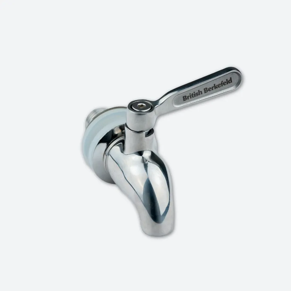British Berkefeld robinet inox gravité pour 6 / 8,5 / 12L