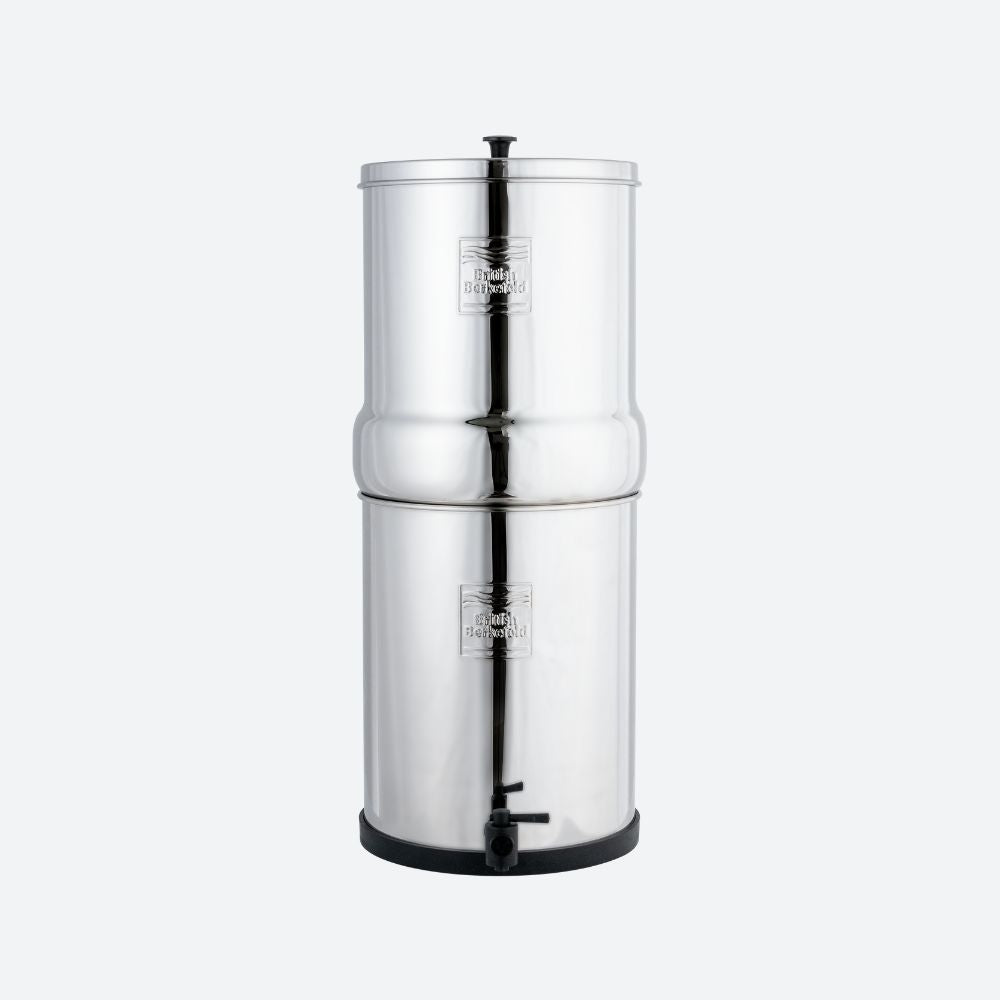British Berkefeld Inox 8,5L Fontaine à Eau 2 Filtres Ultra Sterasyl