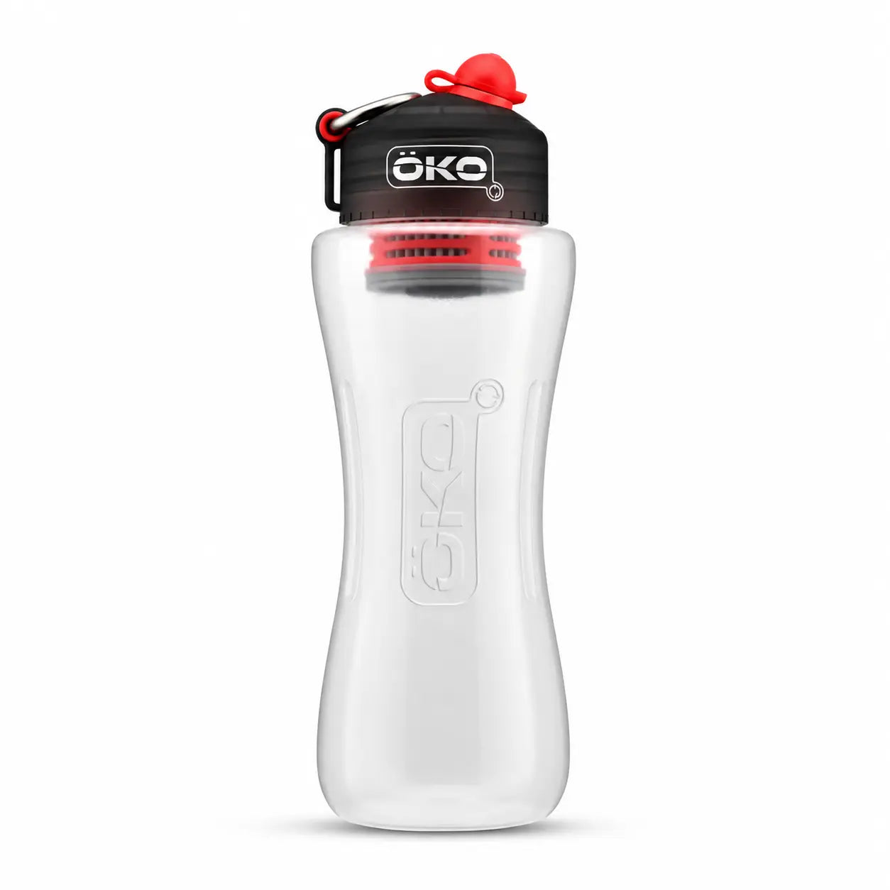 ÖKO Gourde filtrante 650mL Rouge filtre inclus ultrafiltrante