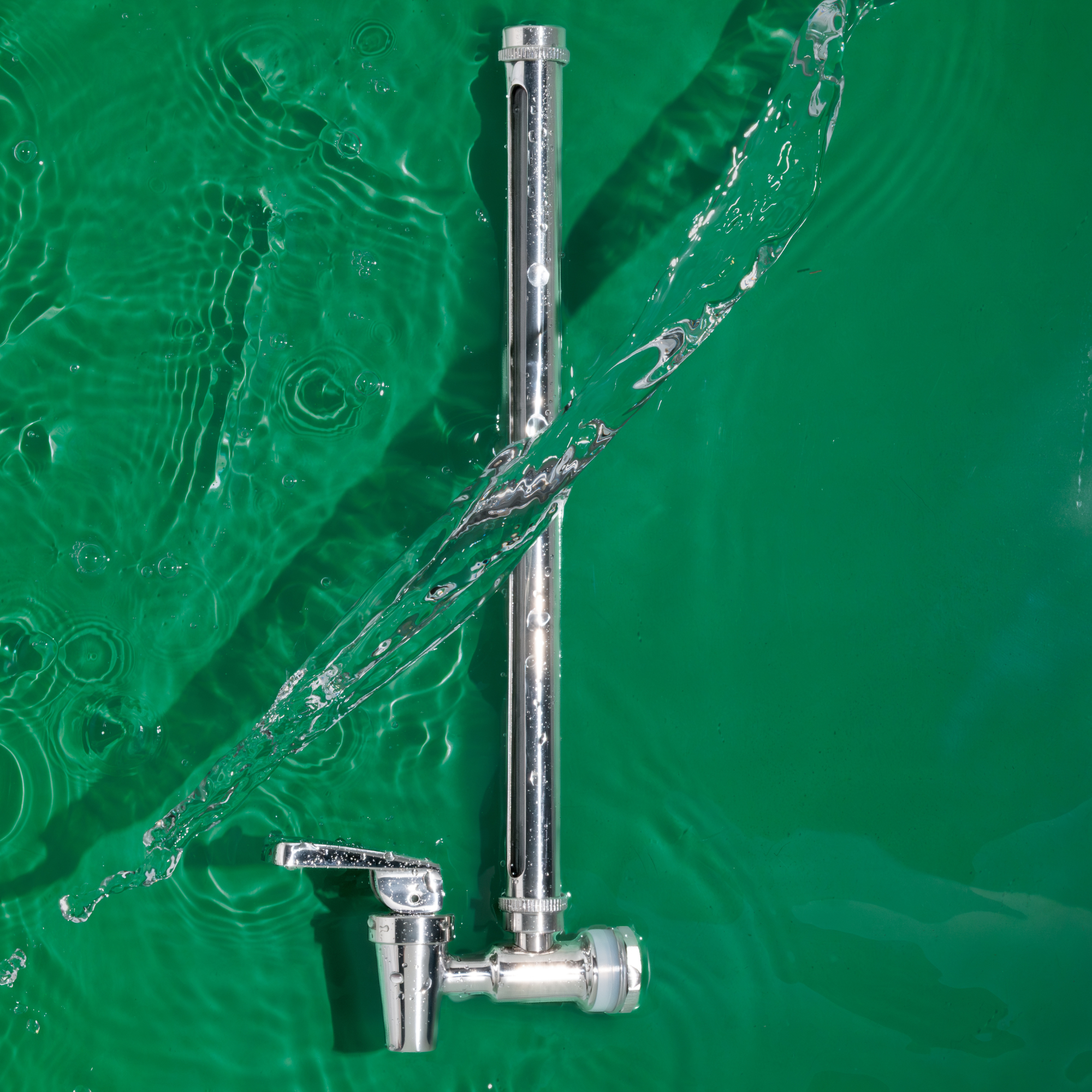 British Berkefeld robinet jauge inox avec niveau d’eau