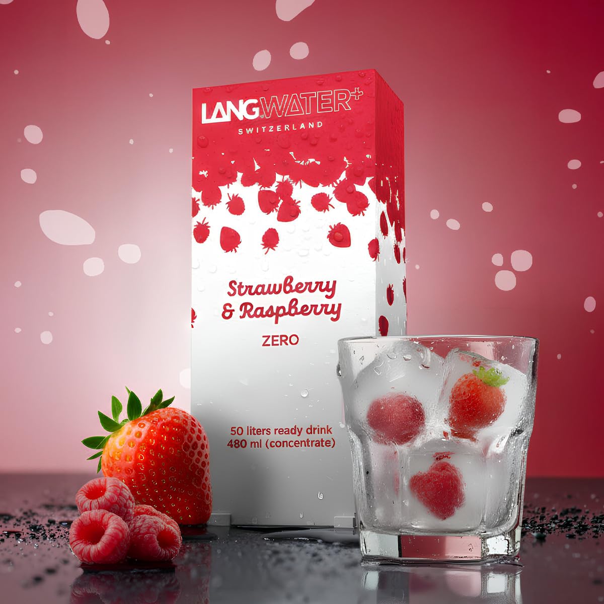 Lang Flavors LANGPAK arôme Fraise-Framboise zéro sucre