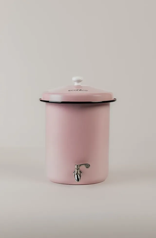 Ecofiltro 5L filtre à eau rose bébé 5 litres sans plastique