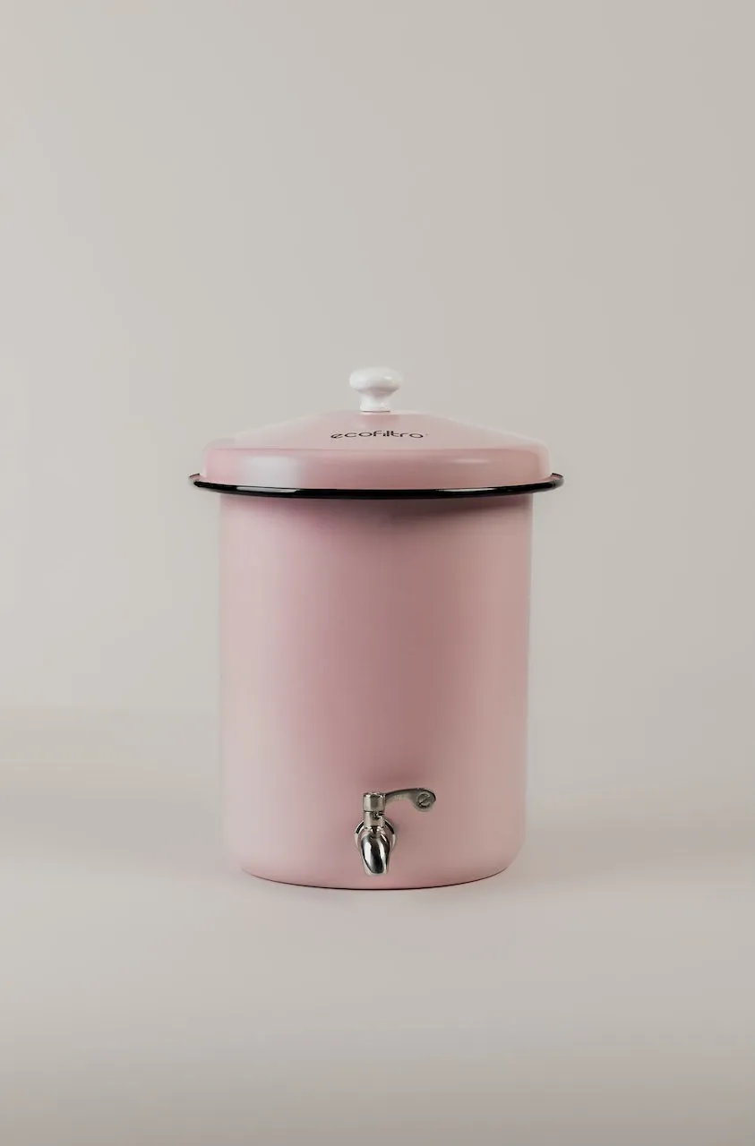 Ecofiltro 5L filtre à eau rose bébé 5 litres sans plastique