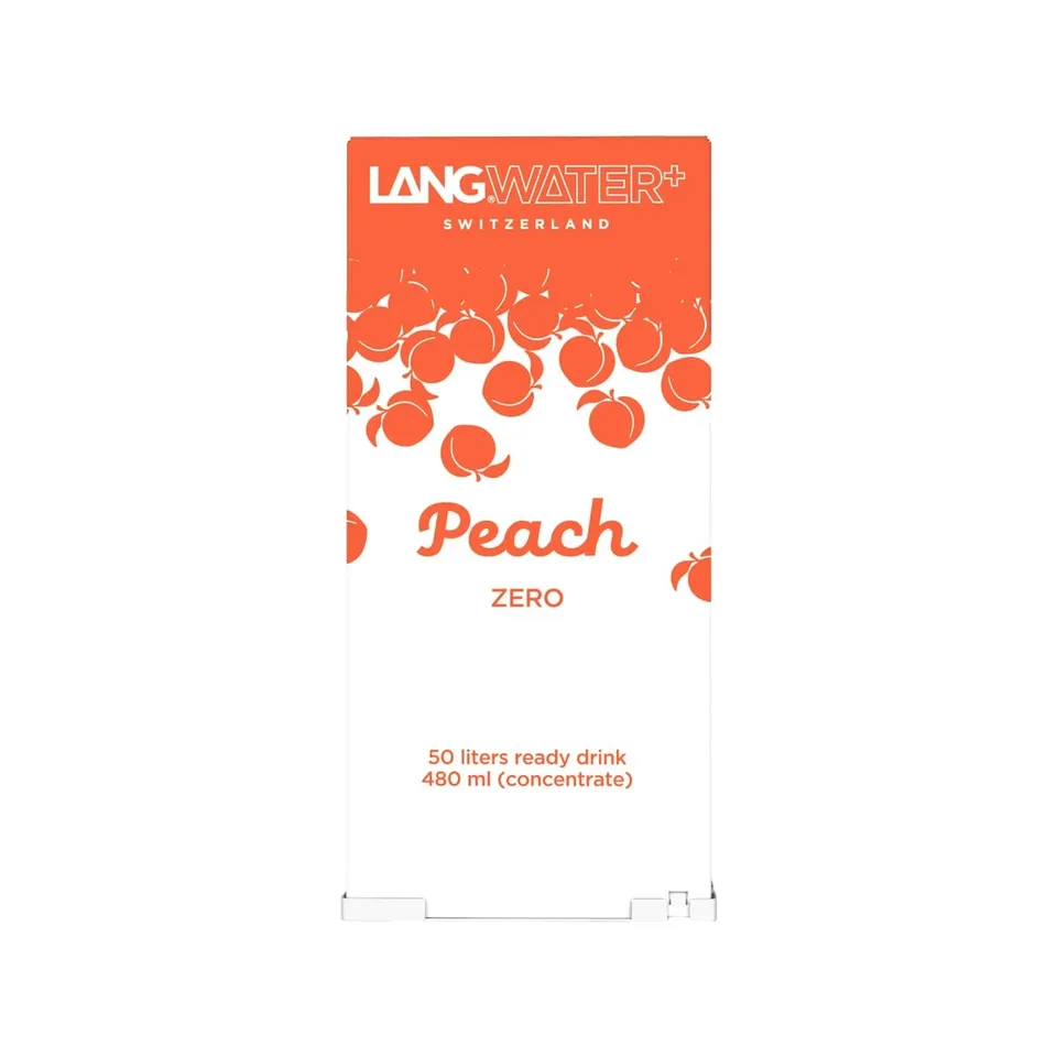 Lang Flavors LANGPAK arôme Pêche zéro sucre