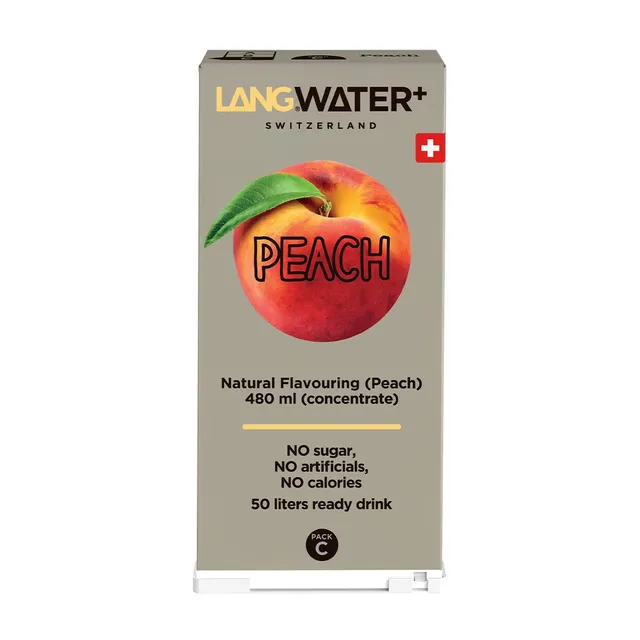 Lang Flavors arôme eau pêche naturelle 50 L The Well