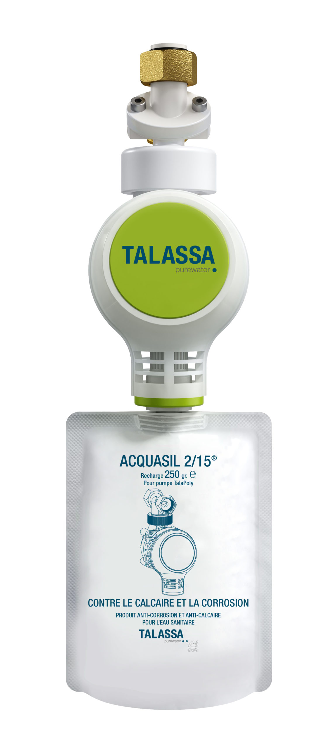 TALASSA Talasil 360 pompe doseuse anti-calcaire chaufferie