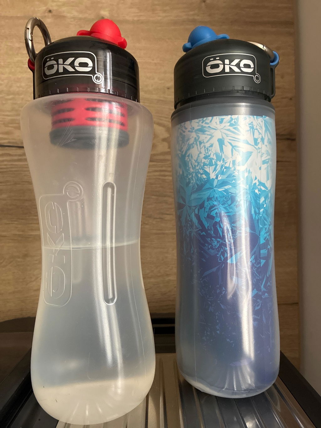 ÖKO Fresh gourde filtrante isotherme 600 mL bleu filtre inclus