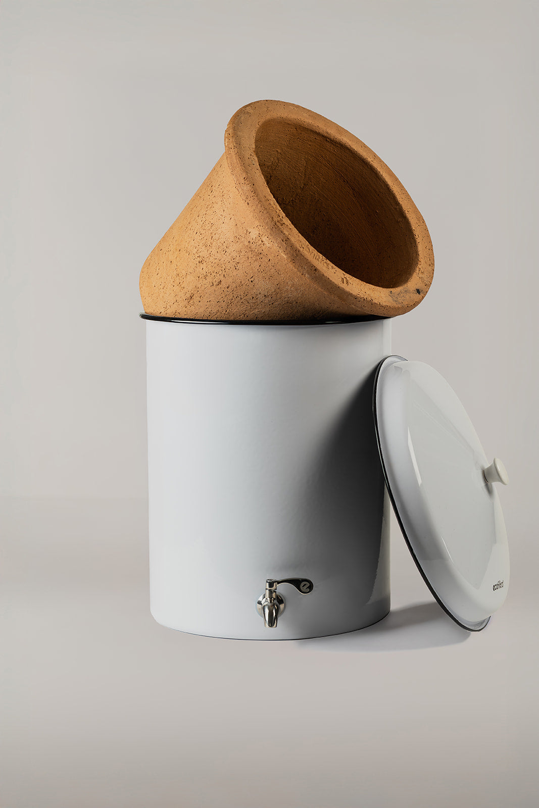 Ecofiltro 20L filtre à eau blanc 20 litres sans plastique