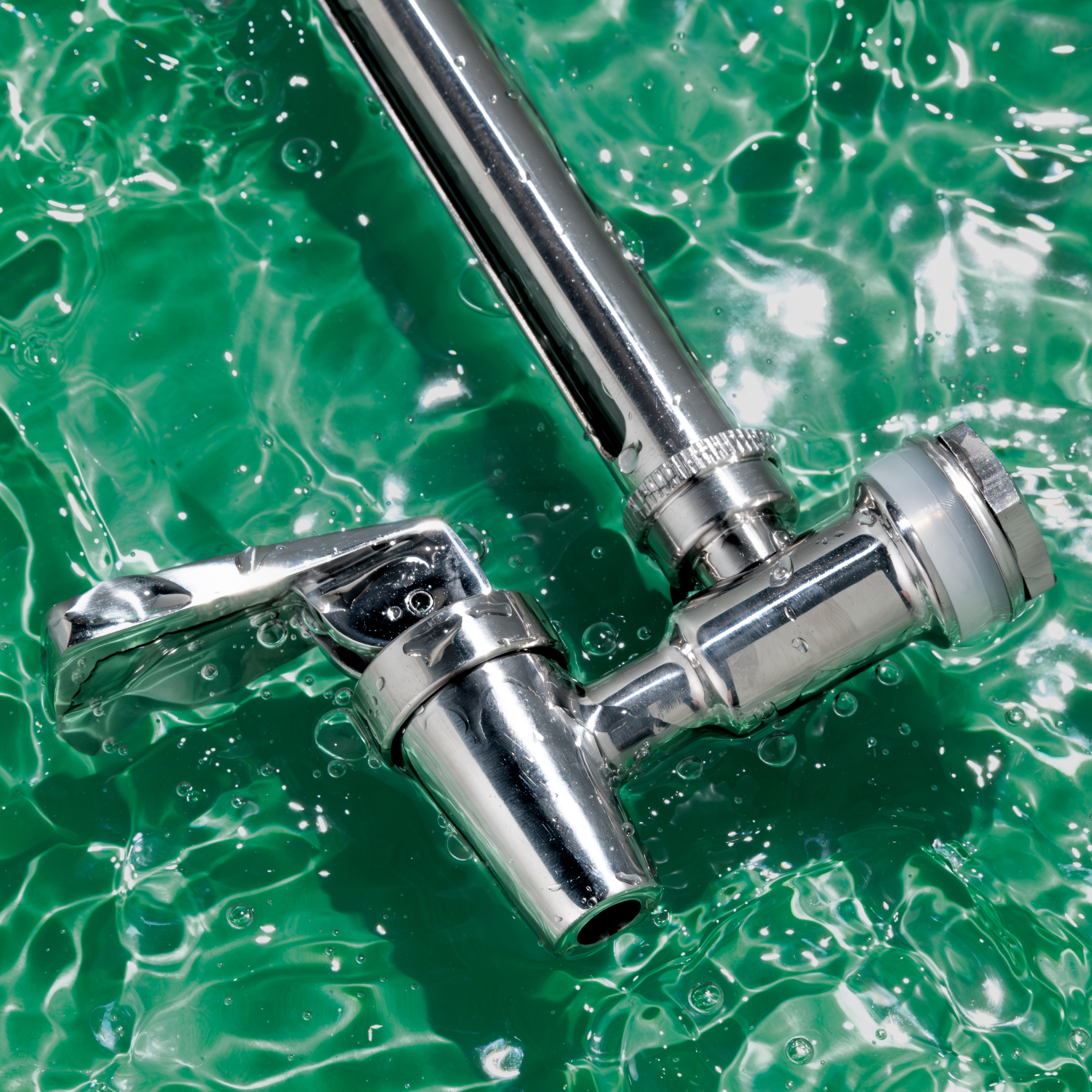 British Berkefeld robinet jauge inox avec niveau d’eau
